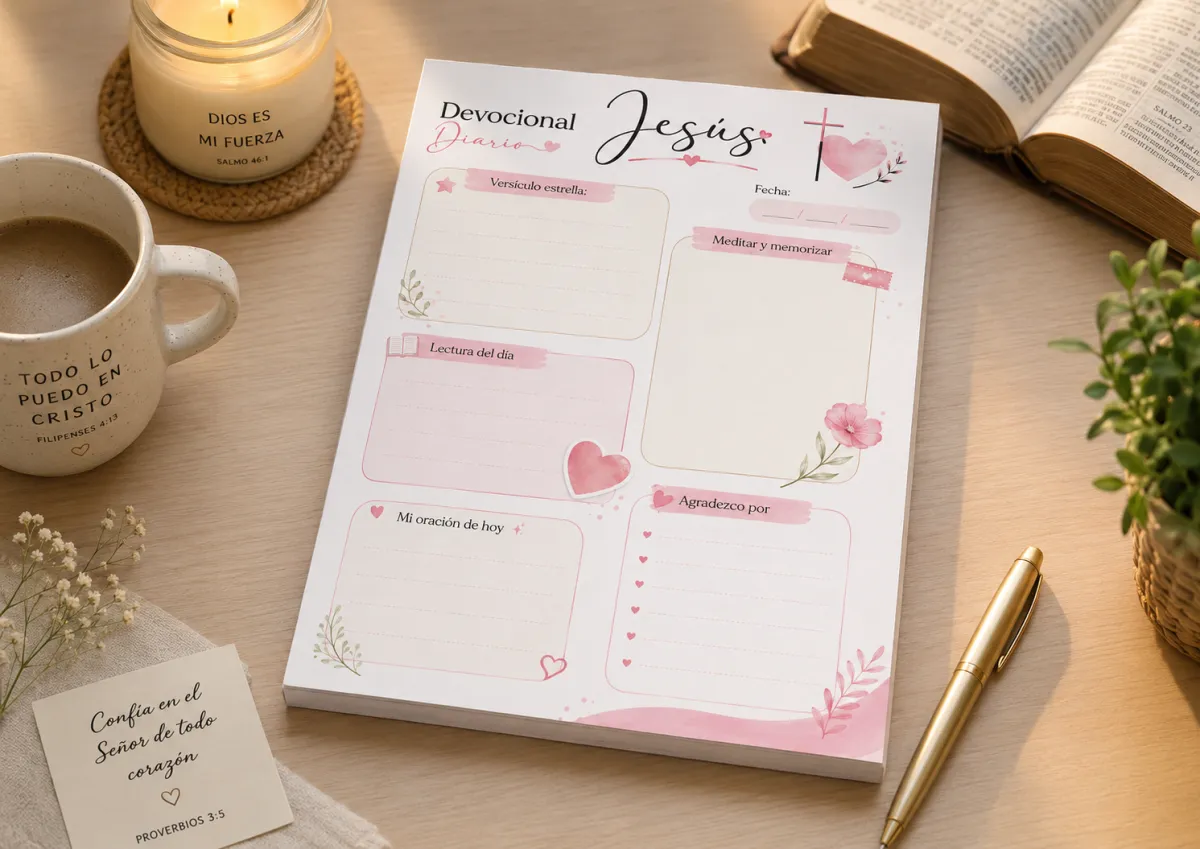 Planner agenda  diario devocional